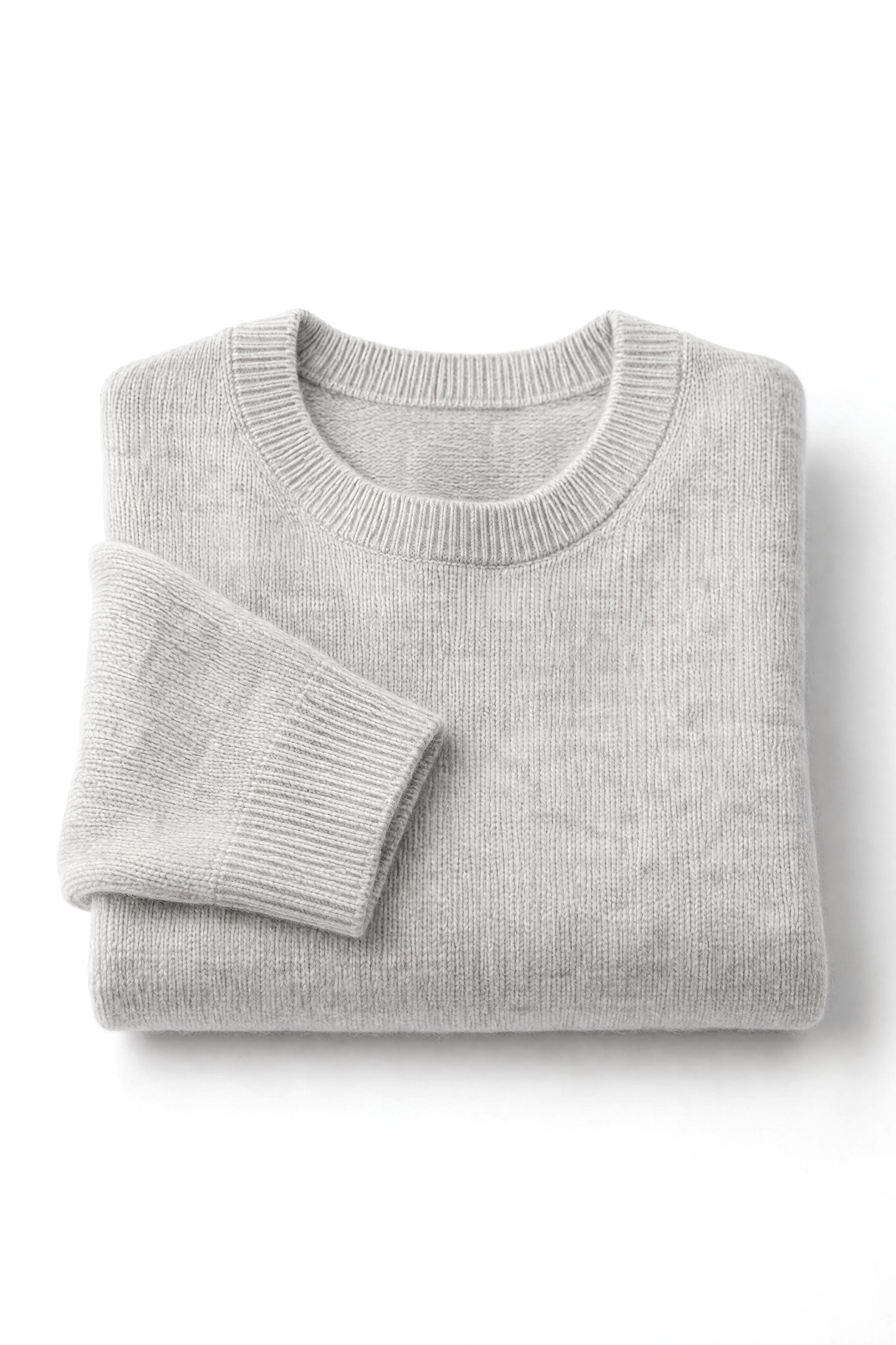 Oversized Cashmere Knit — Undyed