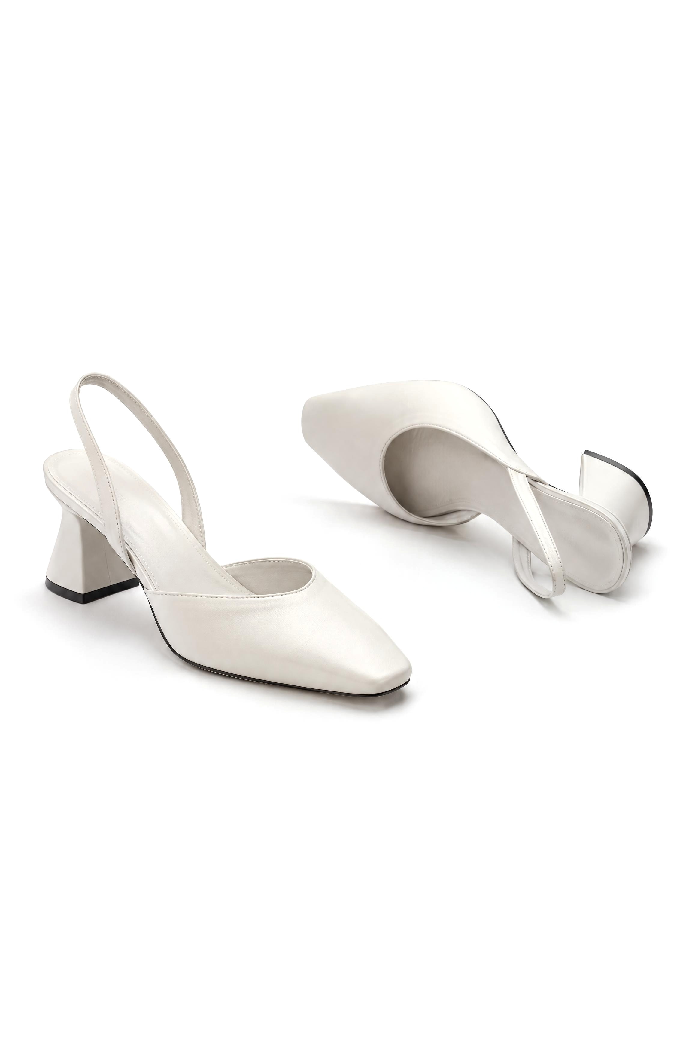 Sling Mule — Bone