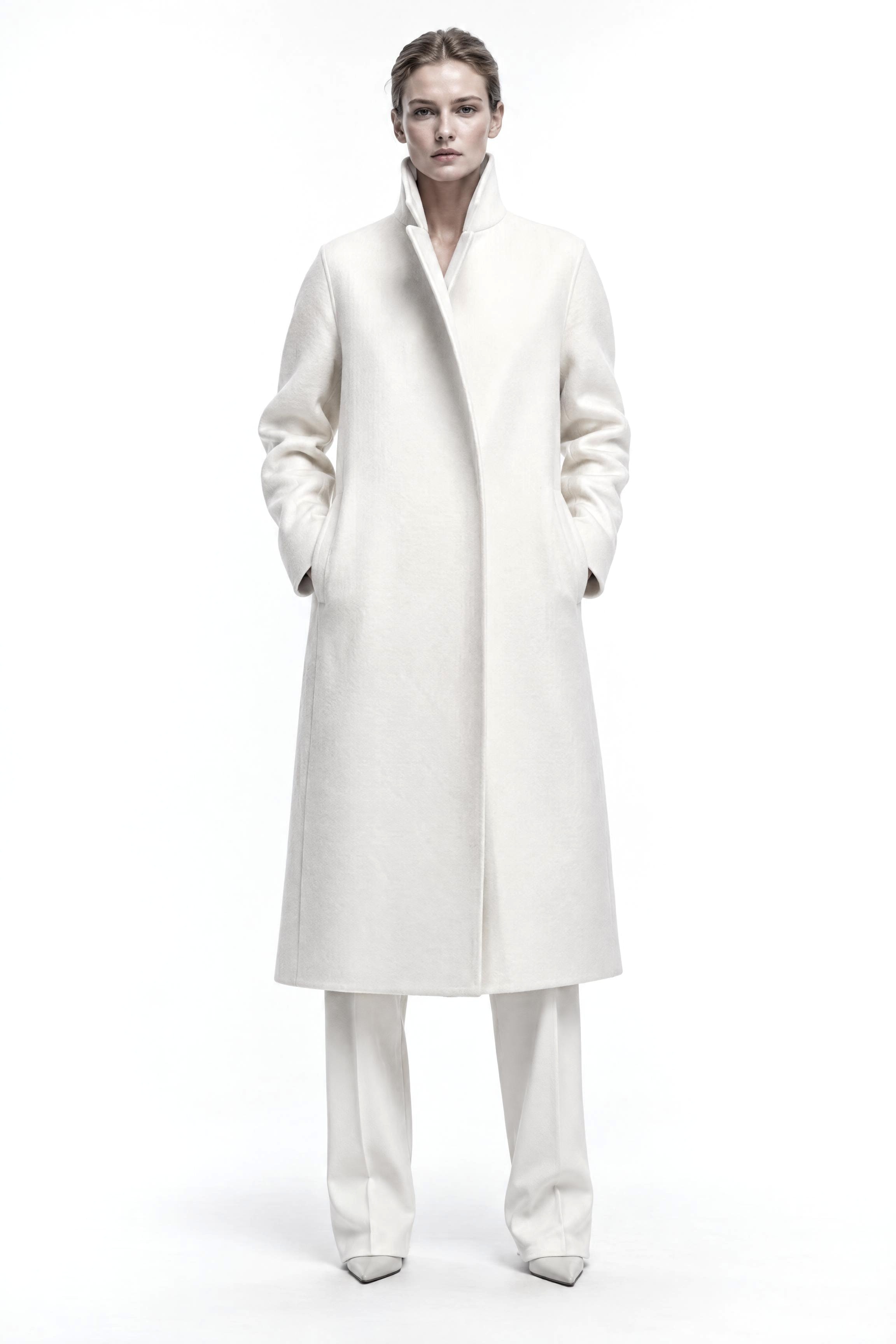 The Ravel Coat — Undyed Bone