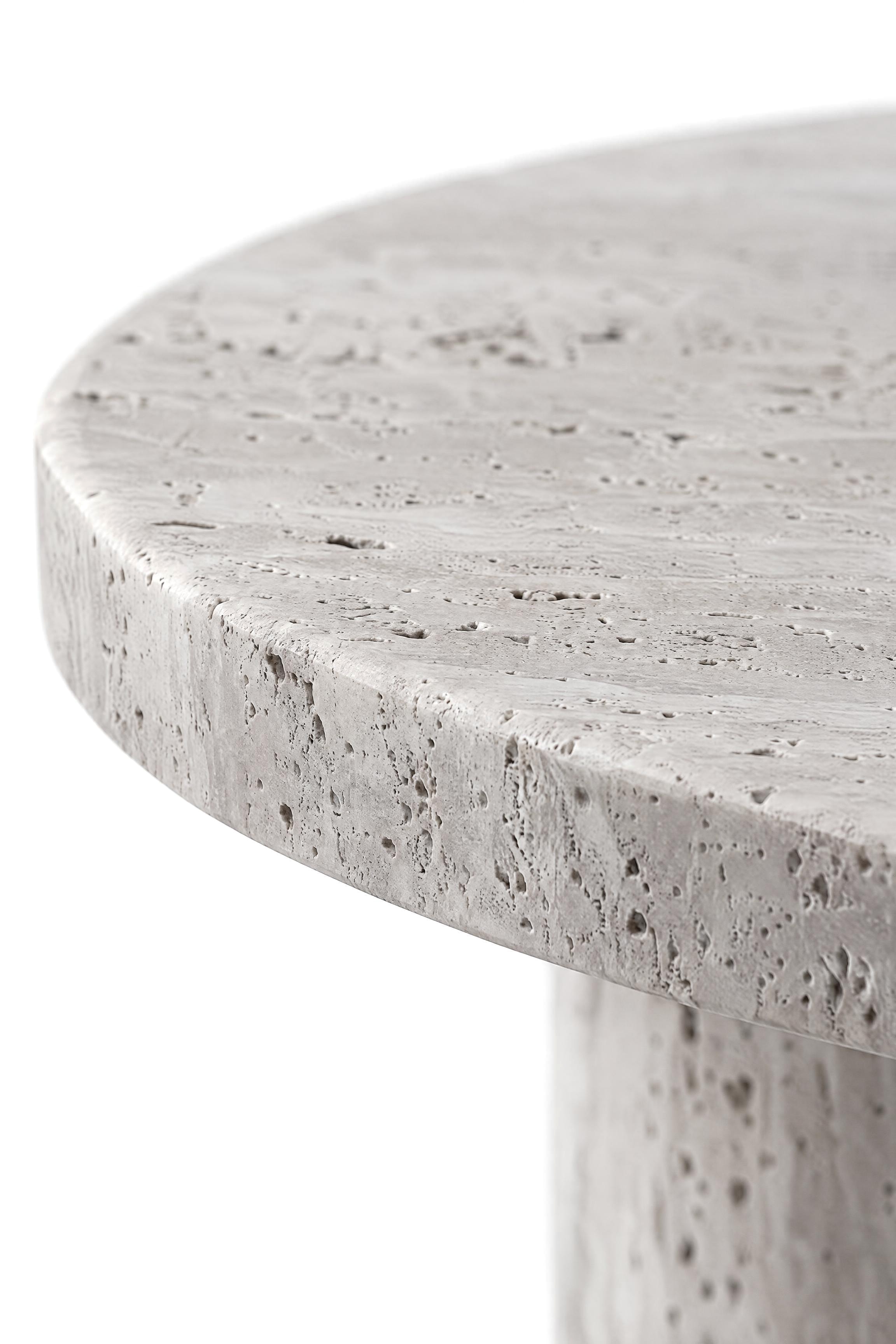 Travertine Coffee Table — Natural