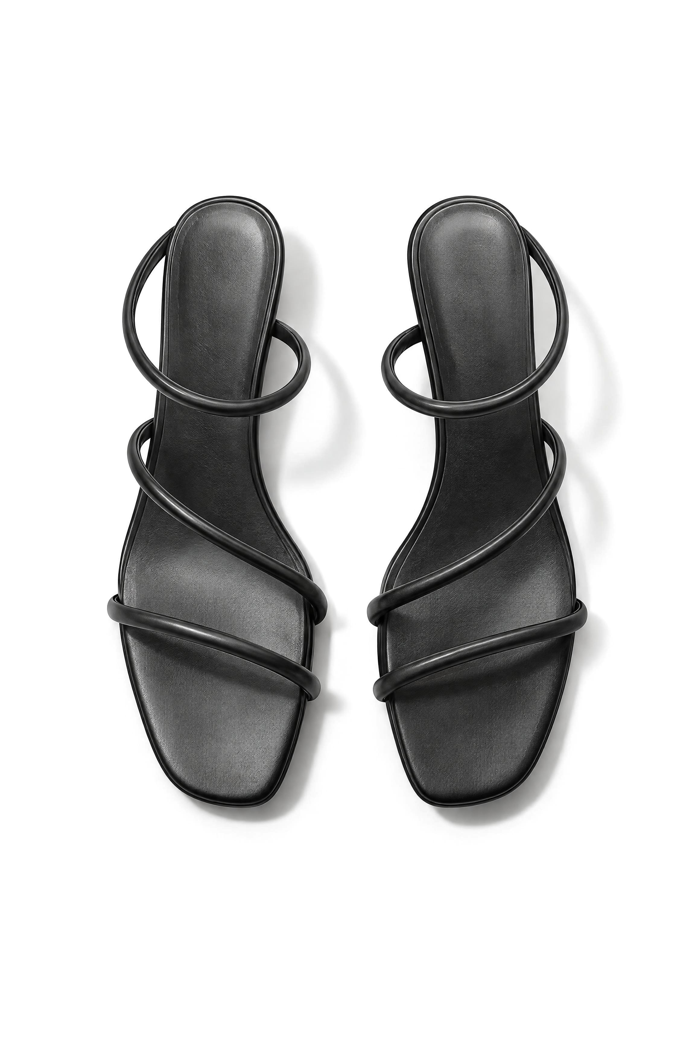 Tubular Sandal — Black