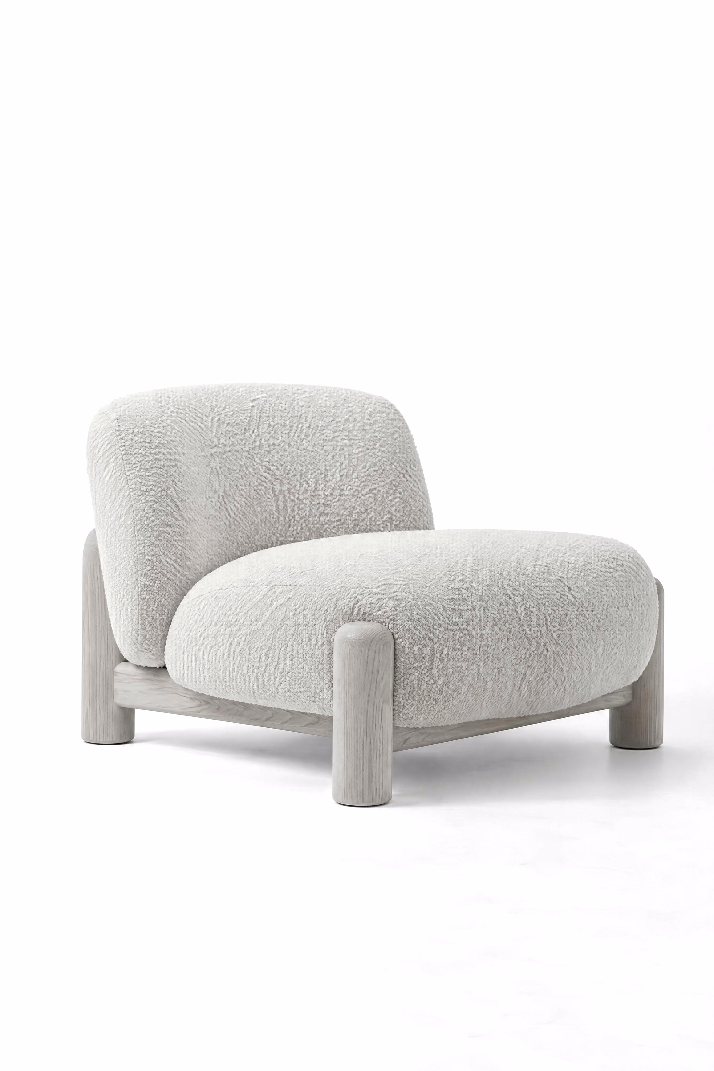 Bouclé Lounge Chair